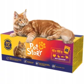    Petstory мокра храна микс от вкусове 4 кг