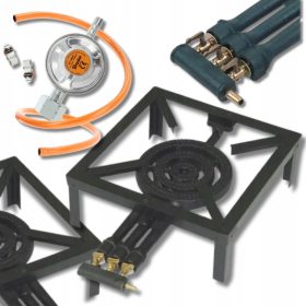   Табуретка Газова Горелка Чугунена СТОМАНА 40 x 40 cm 10kW