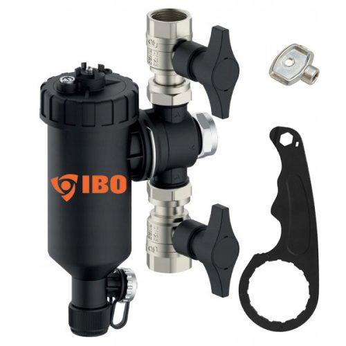 Магнитен сепаратор IBO IBF-07 + кран Hydroland ODP.KL.M 1/2''
