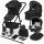  Детска количка 3в1 Lionelo LO-BIANKA 3IN1 BLACK ONYX