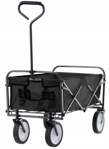  Количка Gardenline WOZ2426, черна, 145 литра