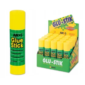  УЧИЛИЩНО ЛЕПИЛО СТИК 22G AMOS 20 БР