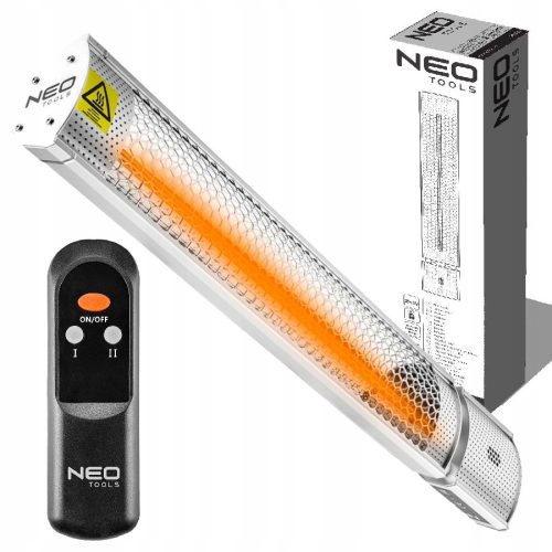 Радиатор NEO TOOLS 2000W с дистанционно, регулиране на мощността