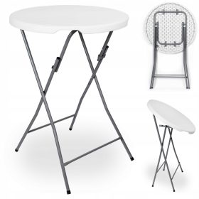   Градинска маса, фотьойл - Гала бяла пластмасова маса eHoker