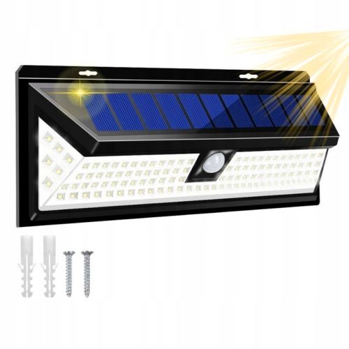  Улична лампа GFSTAV 300 W 1000 lm на соларно захранване