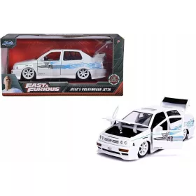  Jada Toys 253203025 Volkswagen Jetta 1995 бяла кола