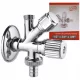 Goshe 0200.241 тарелков вентил 1/2" x 3/4" x M10