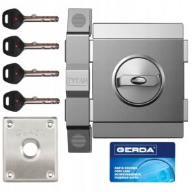   Герда повърхностна брава 0ZX0X0P0000.0524AP