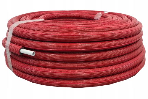 PEX ТРЪБА 16мм PEX/AL/PE ЧЕРВЕН ПОКРИВ КРЪГ 50м
