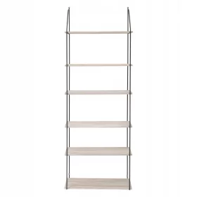    Bloomingville метален рафт 65 х 17 см черен