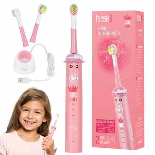  Електрическа четка за зъби Teesa SONIC JUNIOR GIRL TSA8006