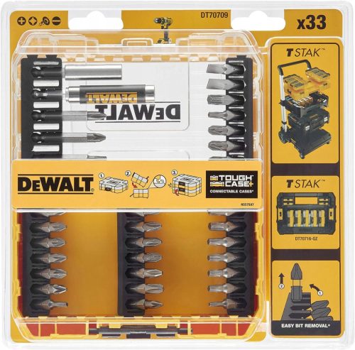  Комплект битове DeWalt DT70709-QZ 33 части