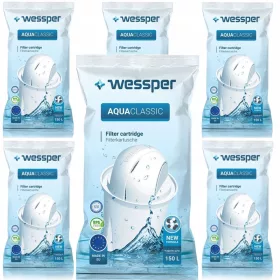    Филтърна вложка за кана Wessper AquaClassic Standard 6 бр.