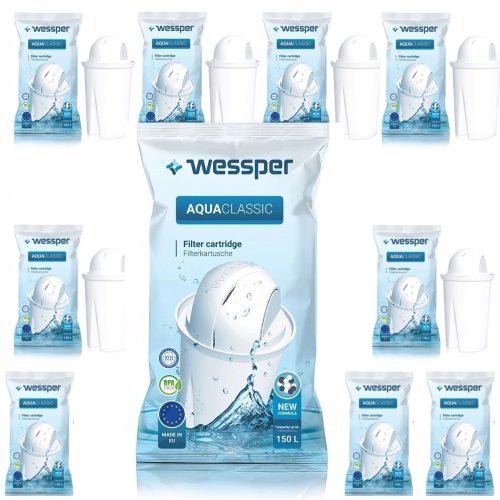  Филтърна вложка Wessper Aquaclassic 10 бр.