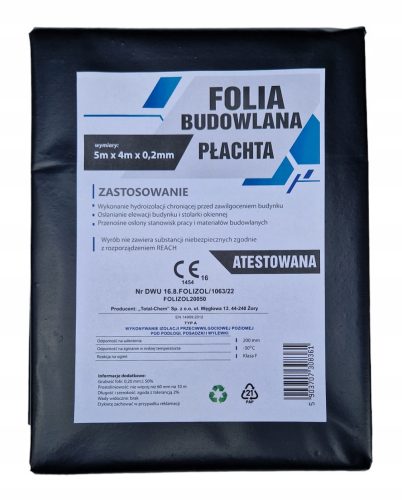 CPFolie изолационно фолио 5 x 4 x 0,2 mm 92 g/m²
