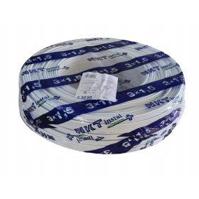   YDYp NKT плосък електрически кабел 3 x 1,5 mm2 100 m