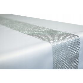   Покривка, пътека - Пътека за маса бяла, черна, кремава, нюанси на червено, нюанси на зелено, сребристо 180 x 60 cm