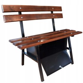   Гробищна пейка, гробищна пейка + бокс