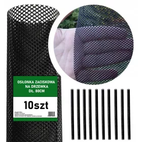   Мрежа за защита на ствола Мрежа за защита на дървета 80 см 10x