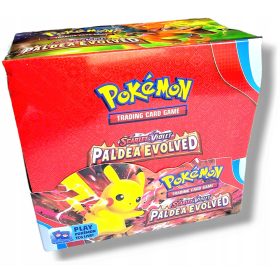  Pokemon карти PALDEA EVOLVED BOX 396 карти BIG HP
