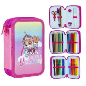    КАФИЯ ЗА МОЛИВАЛКА PAW PATROL ТРИ ОТДЕЛЕНИЯ С ОБОРУДВАНЕ