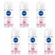  NIVEA Rose Touch Рол-он против изпотяване 50мл х 6 бр