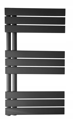 Воден радиатор за баня Idmar 370 W 500 x 900 mm сив