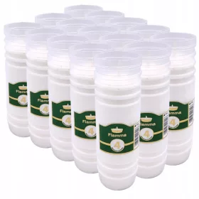   Парафинови вложки за свещи Flamma 96h 4 дни 15 бр