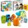  LEGO Duplo 10987 Камион за рециклиране + LEGO Хартиена торба 6315786 Жълт 24x8x18 cm