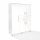  Гардероб ATB Meble Classic 131 x 181 x 53 см бял