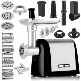    Месомелачка Zeegma Molen Chef сребристо/сива 1900 W