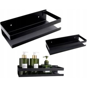   Кошница Рафт за баня Черен висящ стоманен таван