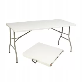   Градинска маса - Маса Bauerkraft, пластмасова, правоъгълна, 180 x 74 x 74 см