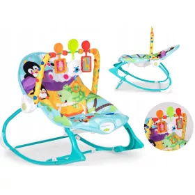    Люлеещ се стол Kinder_play, вибрация, 3в1, ДО 18кг