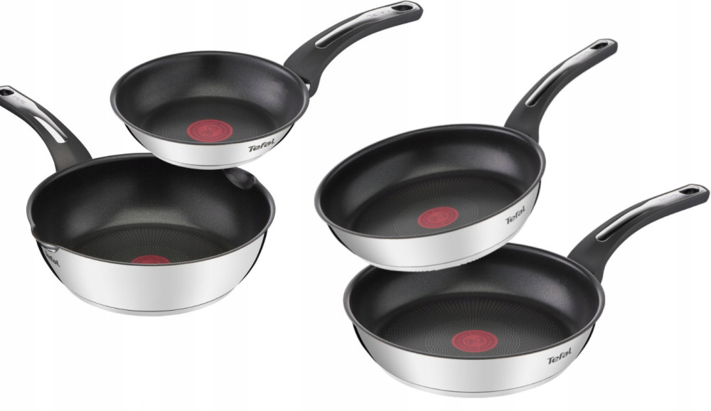 Комплект тиган - Стоманени индукционни тигани TEFAL Emotion