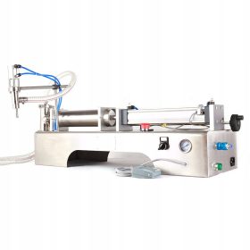   Хоризонтална пневматична машина за пълнене на течности