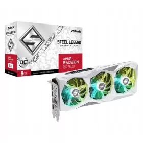    Видеокарта ASRock Radeon RX 7600 Steel Legend OC 8GB