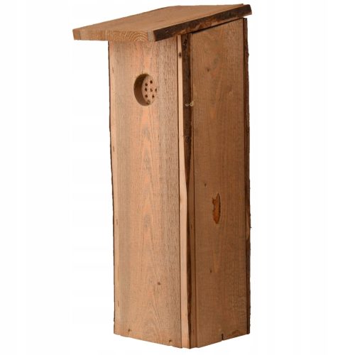 Кутия за гнездене на голям пъстър кълвач Esschert Design 23.5 x 19 x 54.5 cm