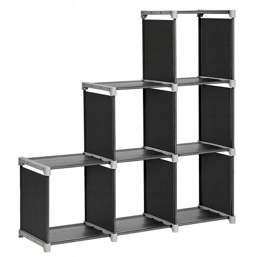  Рафт за баня Songmics графит 30 x 105 x 105 см