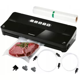   Уред за вакуумиране SilverCrest C3 125W, ЧЕРЕН