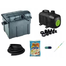    ВЕТЪРЕН ФИЛТЪР 6000L + UV9W ЛАМПА + ПОМПА 3500l/h + МАРКУЧ