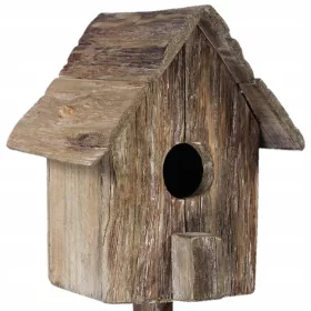    КЪЩА ЗА ПТИЦИ ДЪРВЕНА СТОЯЩА КЪЩИЧКА