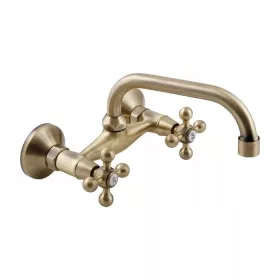   Стенен кран за умивалник Kuchinox STILO gold