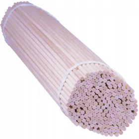    WatoLove Cotton Candy Device Cotton Candy Sticks Beech Round 40 см бежово/кафяво 1 W