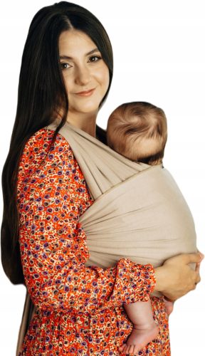  Еластичен вързан шал Lennylamb L