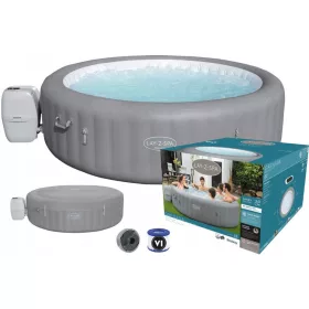   Джакузи - Надуваем кръгъл басейн с хидромасаж Bestway 1350л
