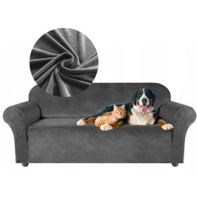    Покривало за диван (кушетка) Рокля-мебел сива