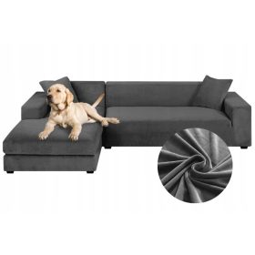    Калъф за диван (кушетка) Рокля-мебел сива