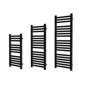   Воден радиатор за баня Pro-Term 433 W 440 x 1150 mm черен