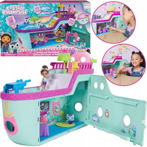  Spin Master Къщата за кукли Gabby Gabby Cat Friend Ship